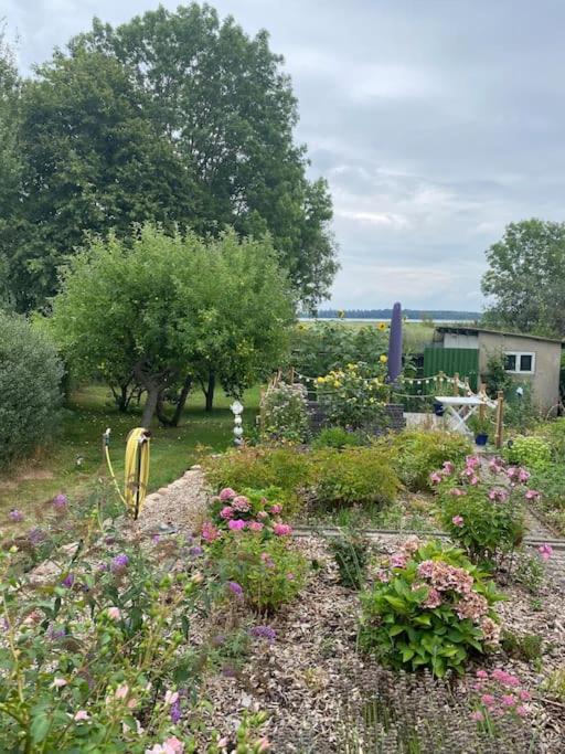 Krummin Ferienhaus Mit Wasserblick Auf Der Insel Usedom מראה חיצוני תמונה