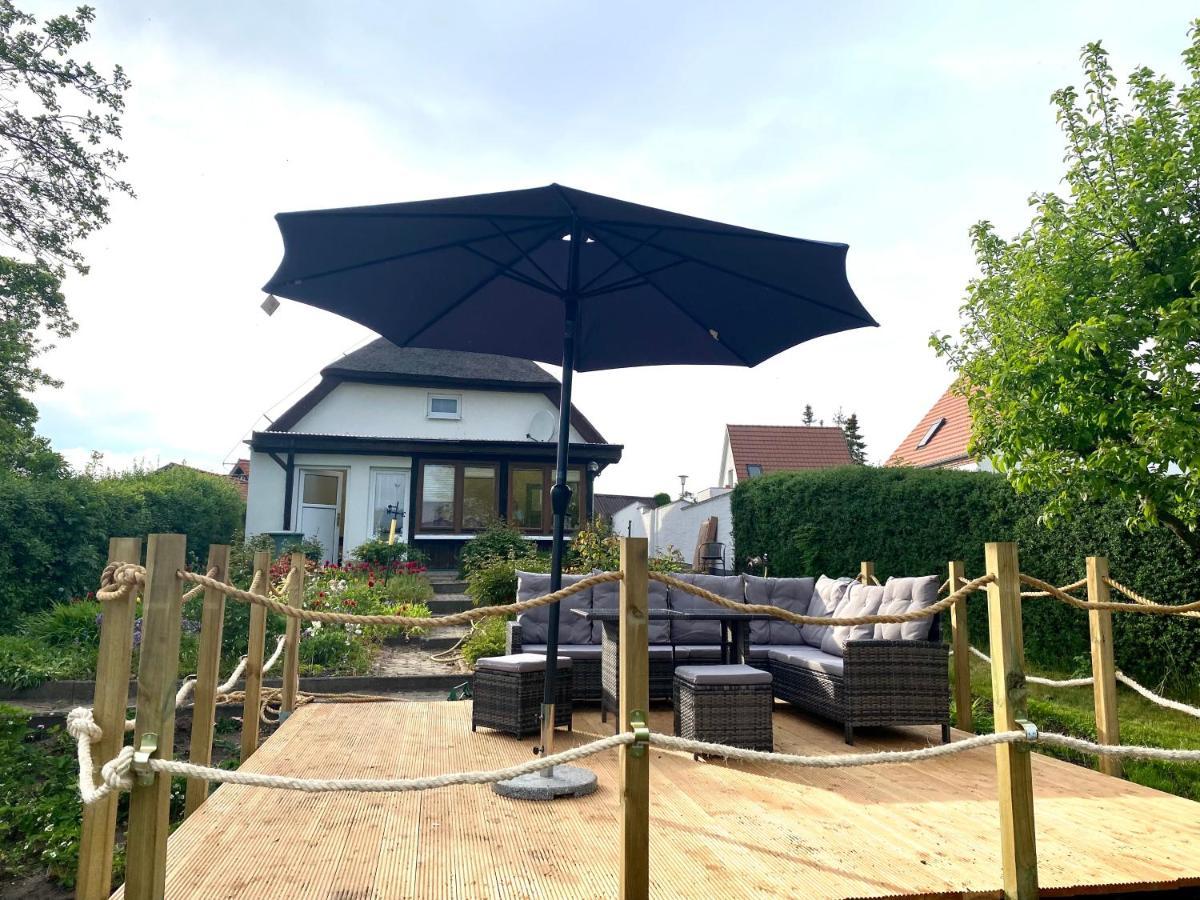 Krummin Ferienhaus Mit Wasserblick Auf Der Insel Usedom מראה חיצוני תמונה
